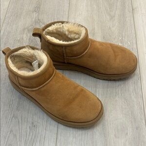 Ugg mini boots tan